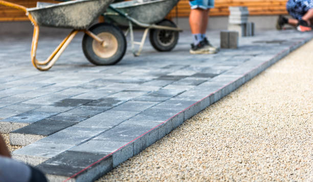 Cobblestone Driveway Pavers in Sherwood Manor, CT